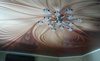 Фотопечать потолок